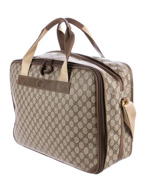 fake gucci carry on luggage|gucci luggage suitcase.